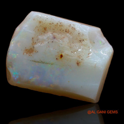 4.40 Cts Natural Australian Fire Opal Loose Gemstone Fancy Rough 14x10x4 mm RB-147