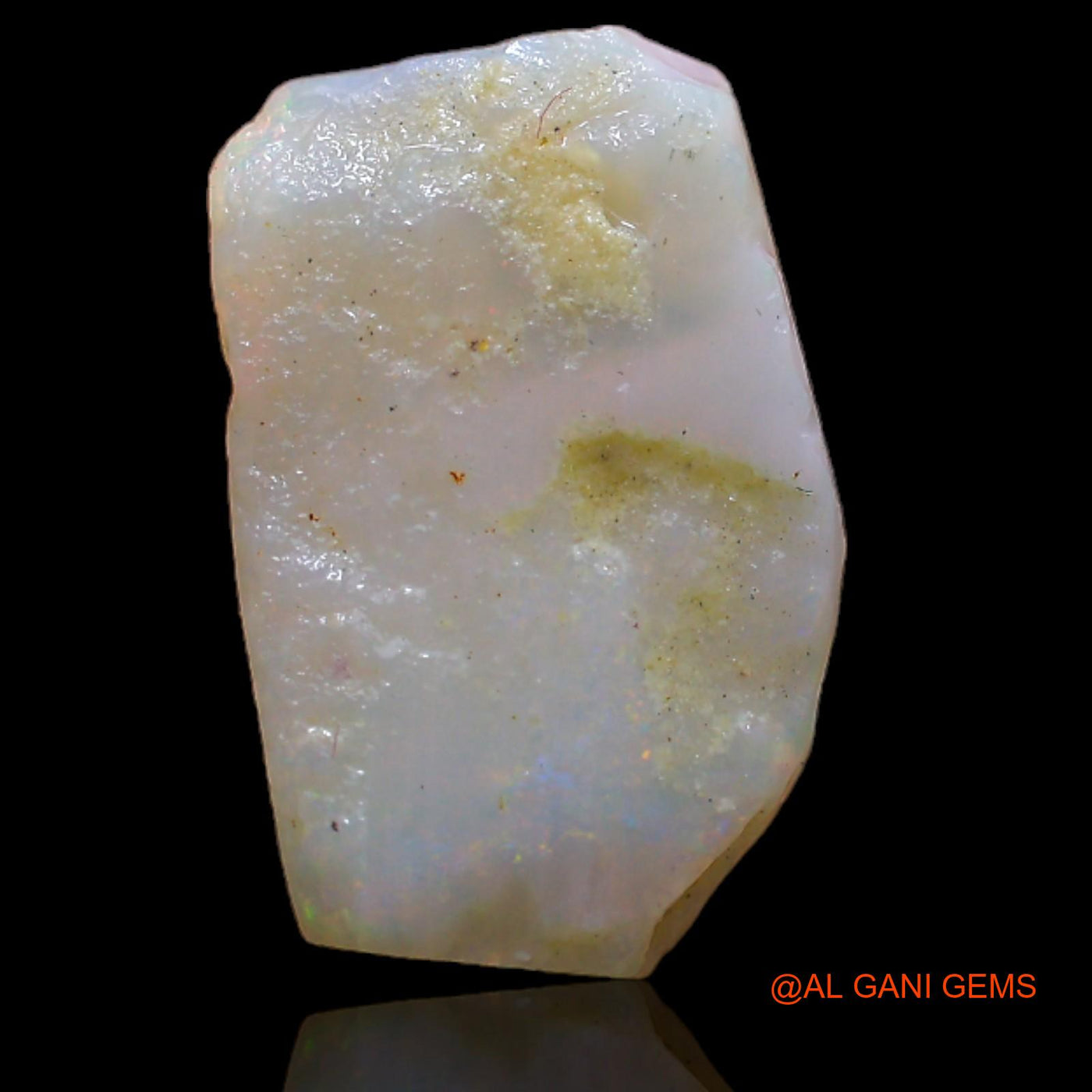 5.00 Cts Natural Australian Fire Opal Loose Gemstone Fancy Rough 16x10x4 mm RB-148