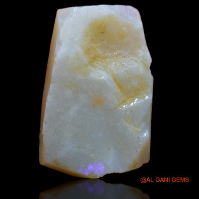 Natural Fire Opal Gemstone 5.00 Cts Loose Fancy Rough From Australia 16x10x4 mm RB-150