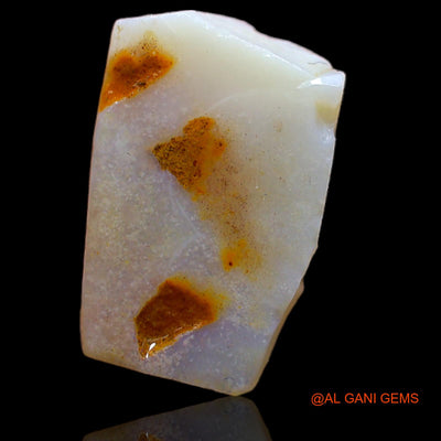 Natural Fire Opal Gemstone 5.00 Cts Loose Fancy Rough From Australia 16x10x4 mm RB-150