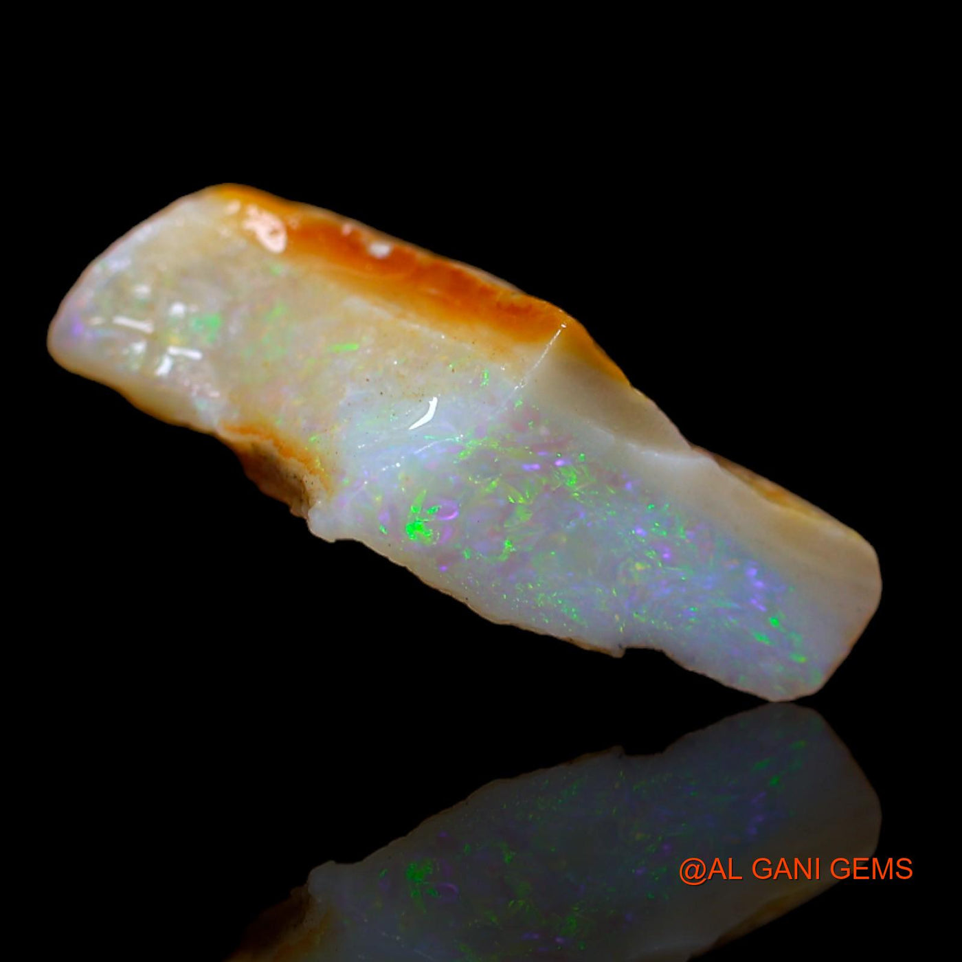 6.50 Cts Unheated Australian Fire Opal Loose Gemstone Fancy Rough Natural 20x11x7 mm RB-151