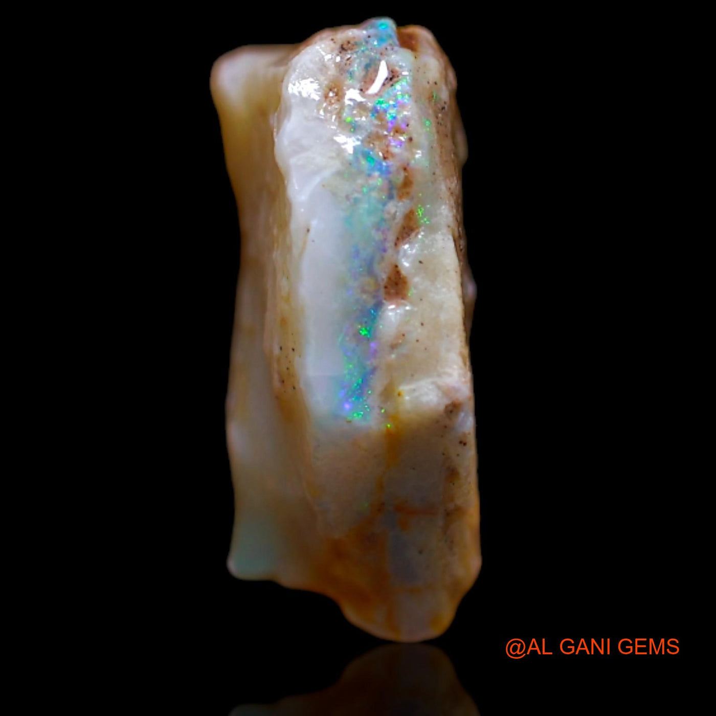 6.80 Cts Natural Australian Fire Opal Loose Gemstone Fancy Rough 15x12x6 mm RB-152