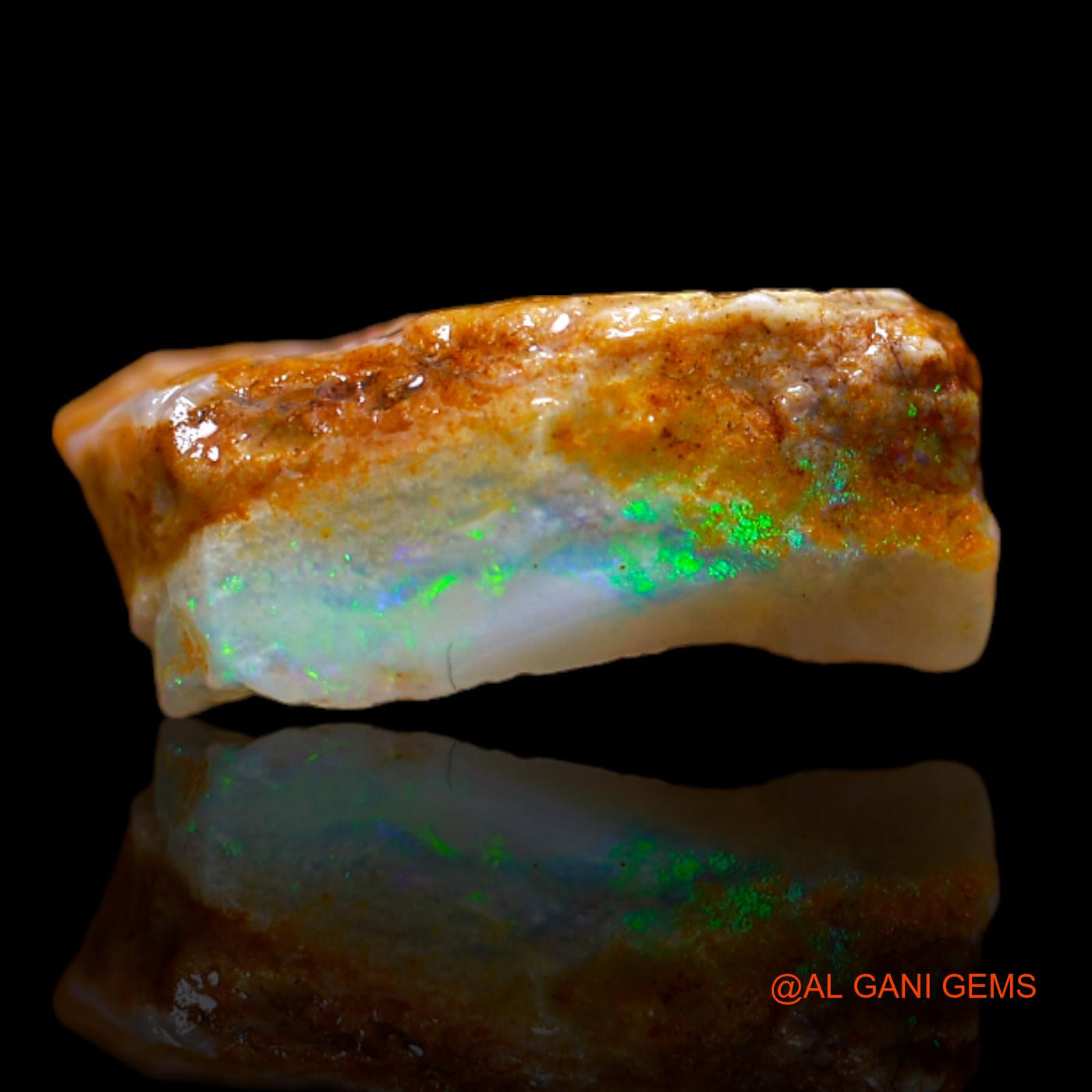 6.80 Cts Natural Australian Fire Opal Loose Gemstone Fancy Rough 15x12x6 mm RB-152