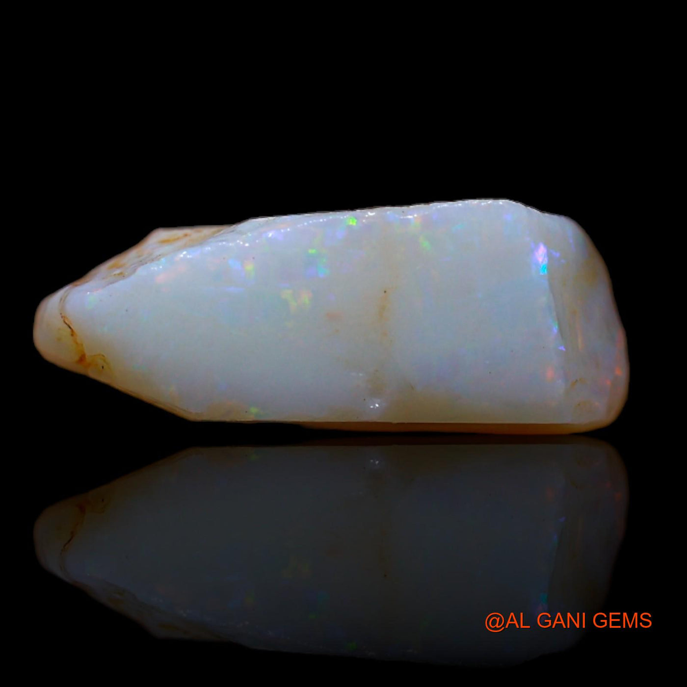 6.40 Cts Natural Australian Fire Opal Fancy Rough Loose Gemstone For Jewelry 10x16x6 mm RB-157