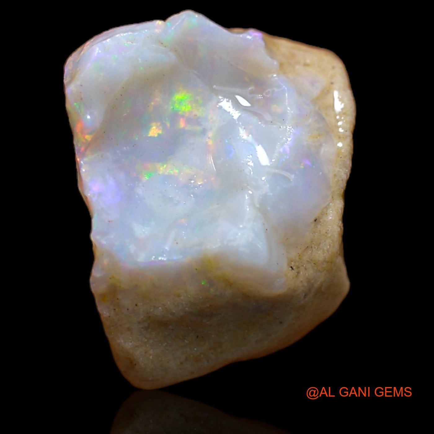 6.60 Cts Natural Australian Fire Opal Fancy Rough Loose Gemstone For Jewelry 15x12x9 mm RB-158
