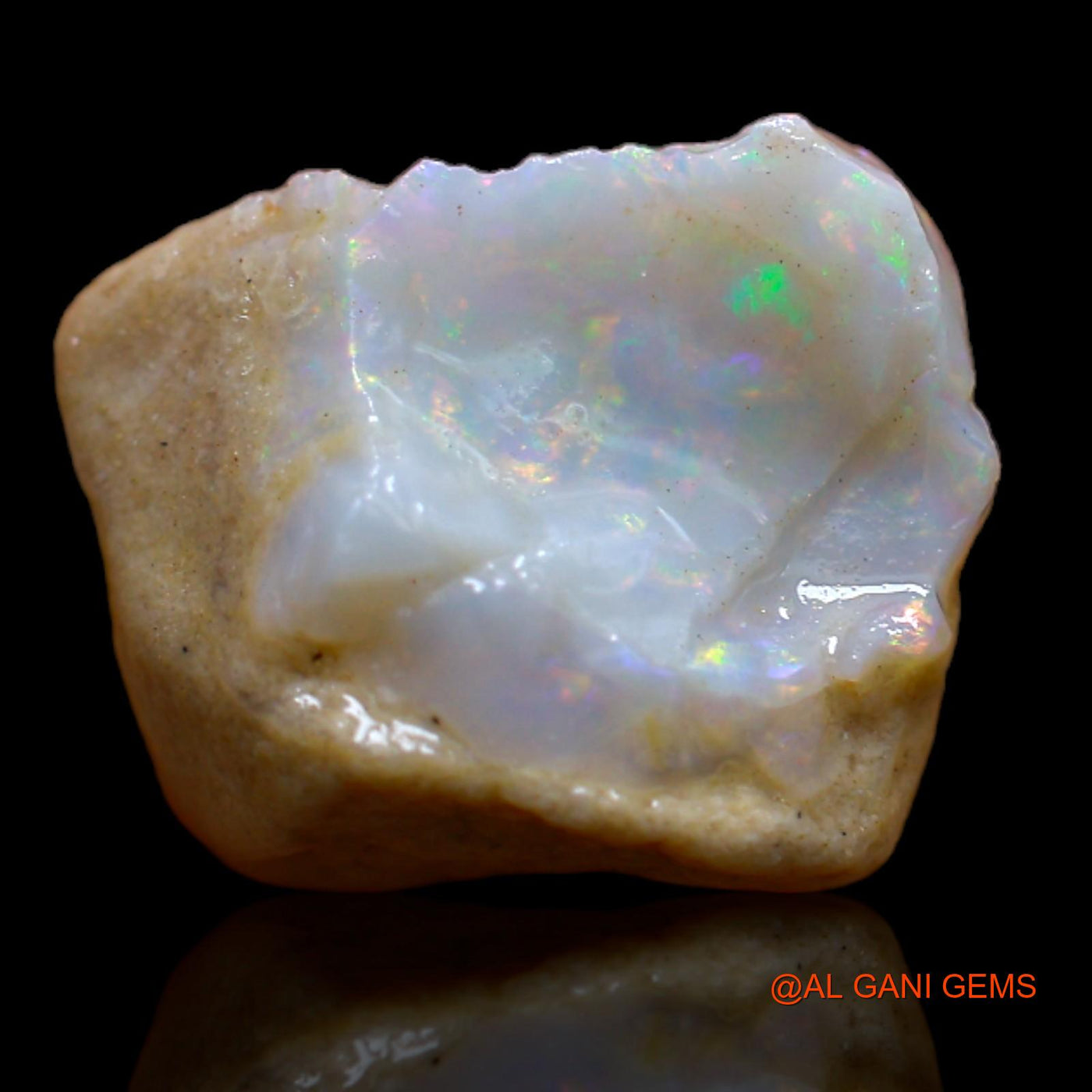 6.60 Cts Natural Australian Fire Opal Fancy Rough Loose Gemstone For Jewelry 15x12x9 mm RB-158