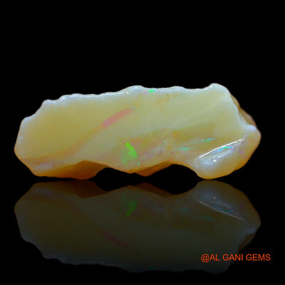 5.10 Cts Natural Australian Fire Opal Loose Gemstone Fancy Rough 21x10x7 mm RB-160
