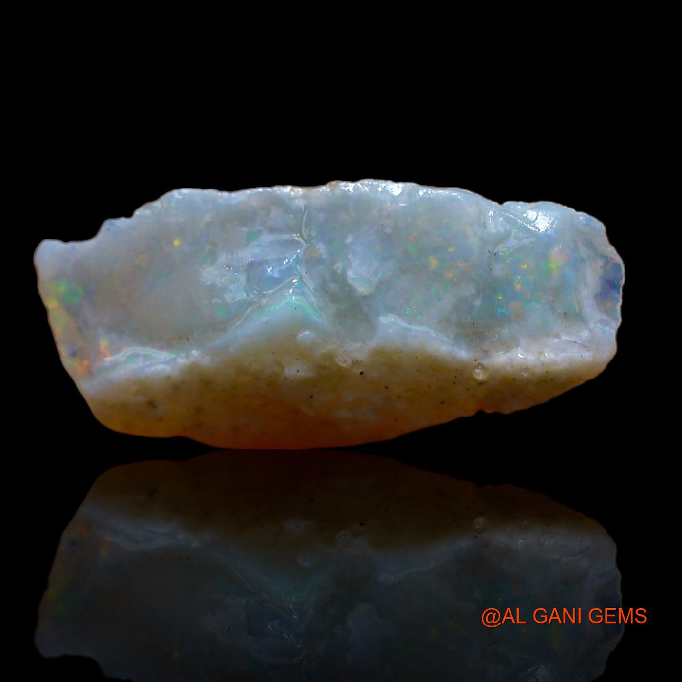 3.30 Cts Natural Australian Fire Opal Loose Gemstone Fancy Rough 19x9x4 mm RB-161