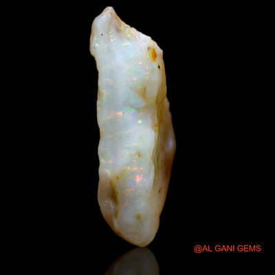 Natural Untreated Fire Opal Loose Gemstone Fancy Rough From Australia 5.50 Cts 19x11x6 mm RB-166