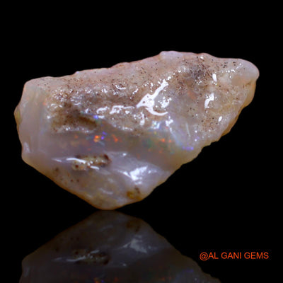 Natural Untreated Fire Opal Loose Gemstone Fancy Rough From Australia 4.00 Cts 19x11x4 mm RB-171