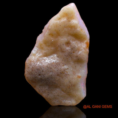 Natural Untreated Fire Opal Loose Gemstone Fancy Rough From Australia 4.00 Cts 19x11x4 mm RB-171