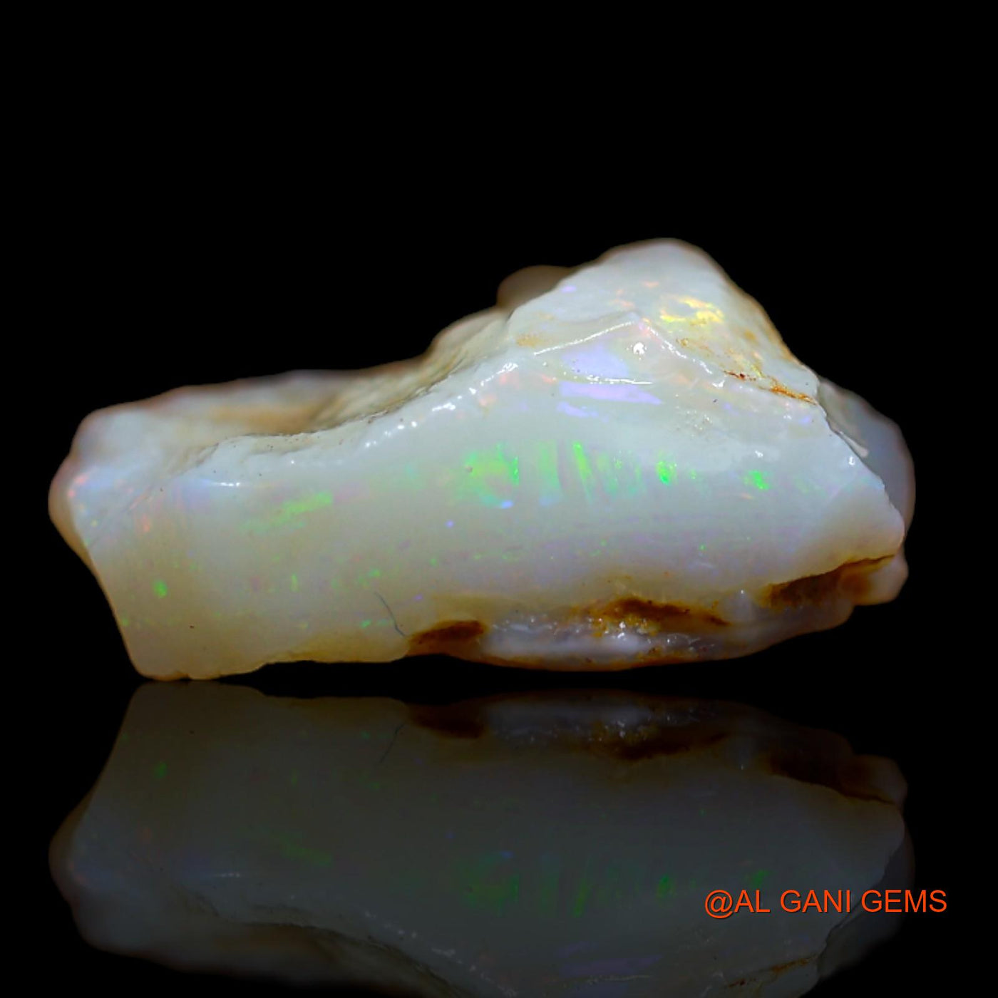 8.00 Cts Natural Australian Fire Opal Loose Gemstone Fancy Rough 17x11x7 mm RB-172