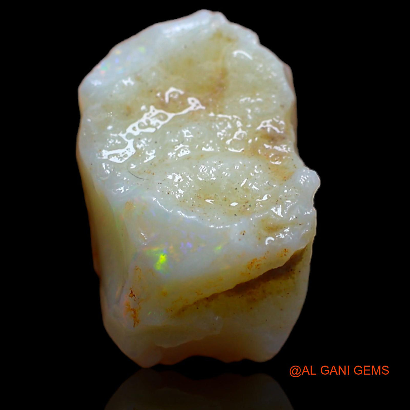 8.00 Cts Natural Australian Fire Opal Loose Gemstone Fancy Rough 17x11x7 mm RB-172