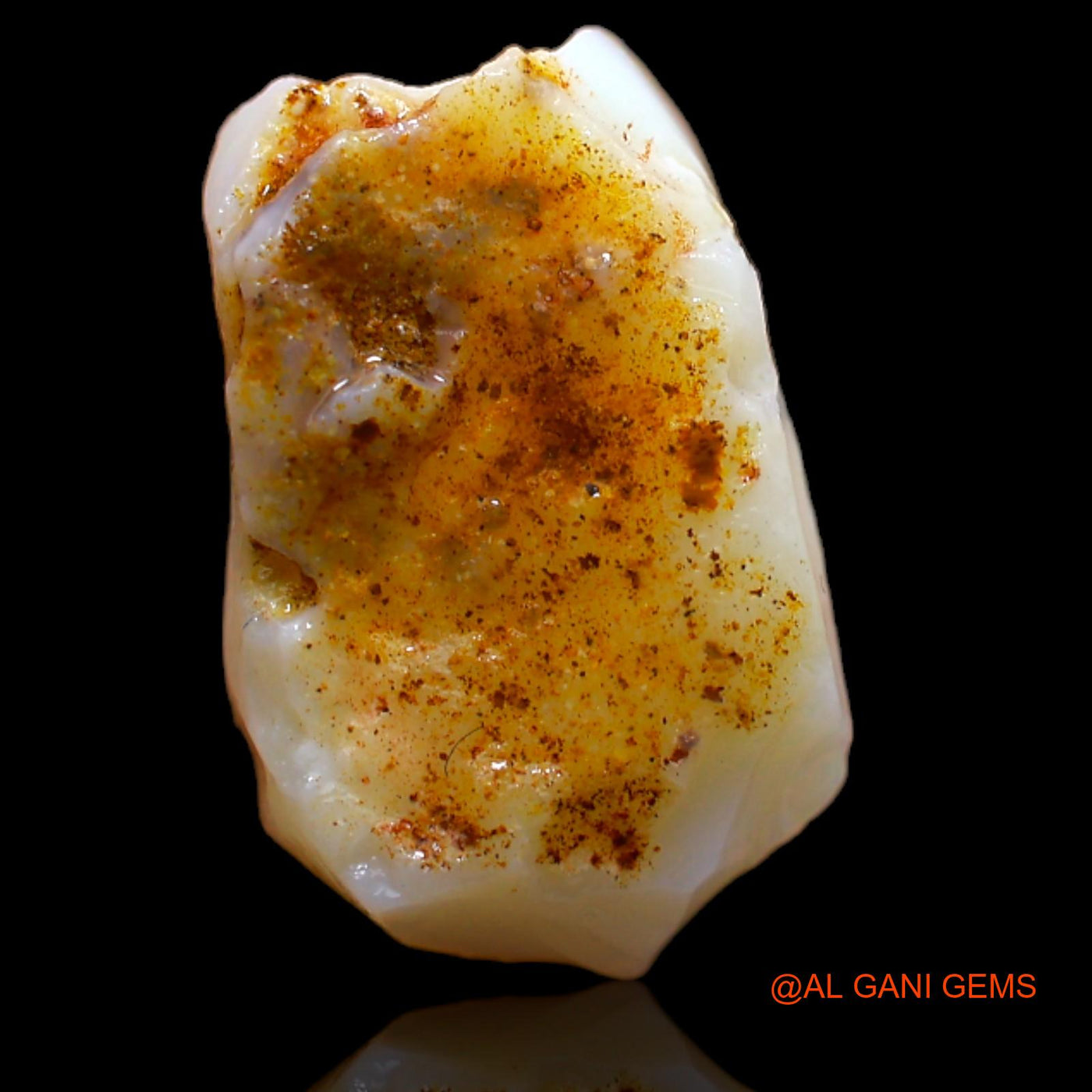 8.00 Cts Natural Australian Fire Opal Loose Gemstone Fancy Rough 17x11x7 mm RB-172