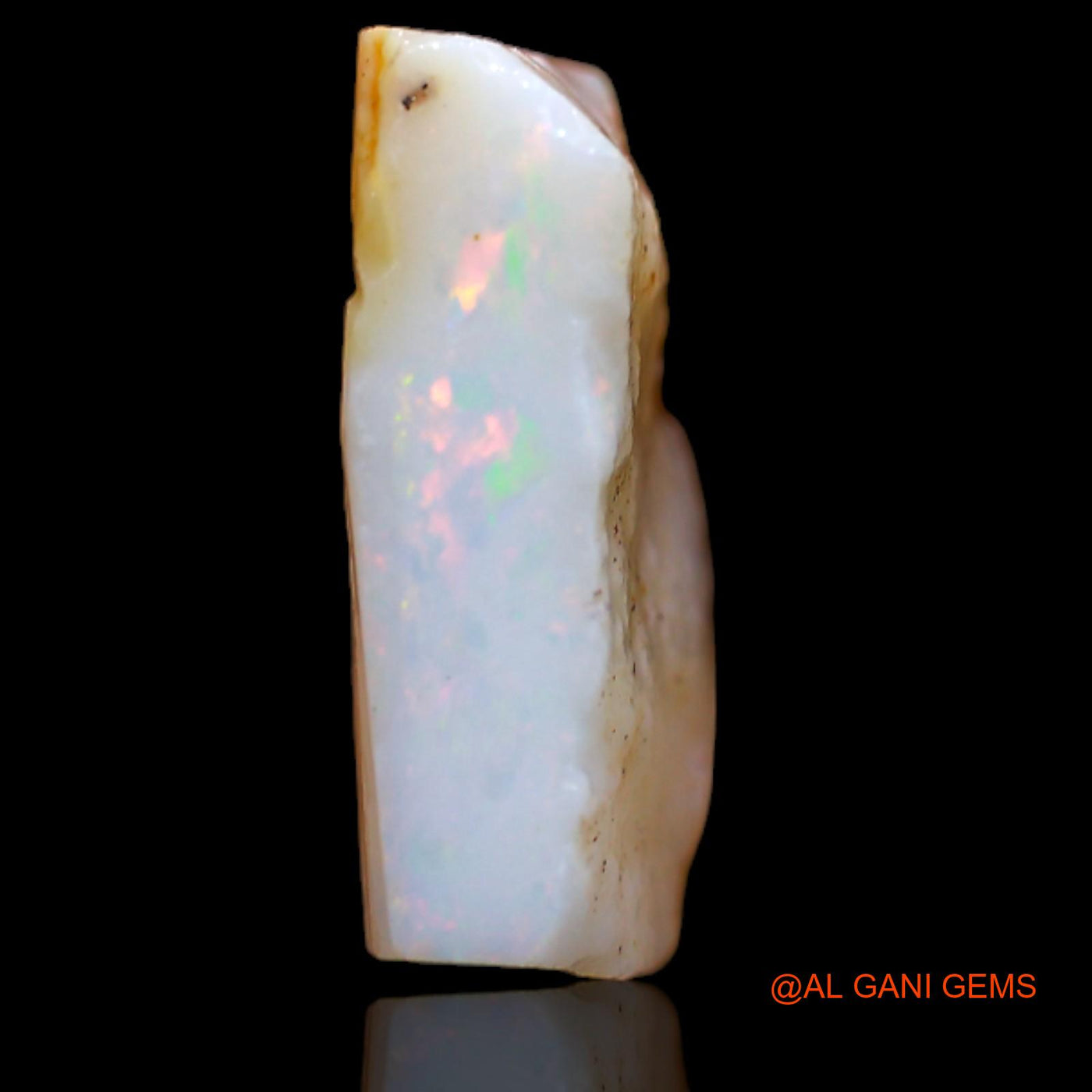 6.50 Cts Natural Australian Fire Opal Loose Gemstone Fancy Rough 15x10x5 mm RB-173