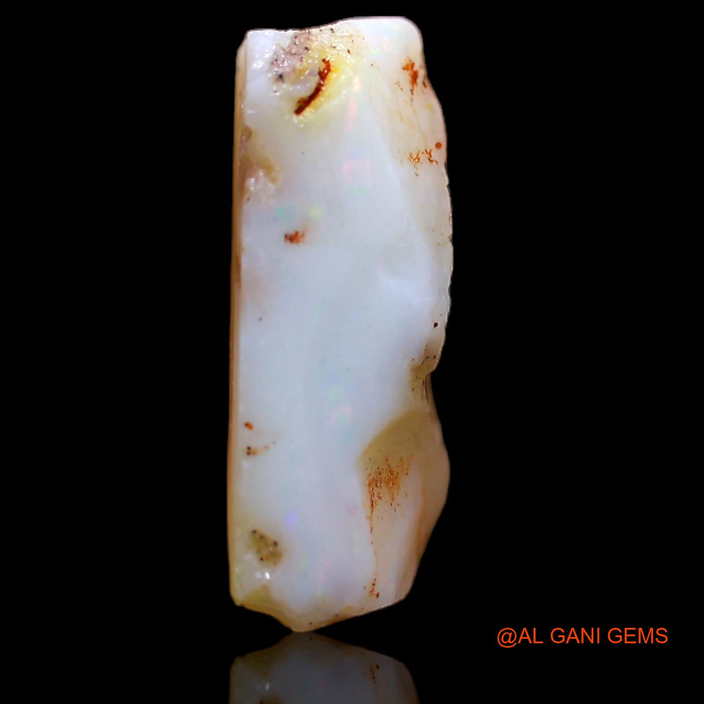 6.50 Cts Natural Australian Fire Opal Loose Gemstone Fancy Rough 15x10x5 mm RB-173