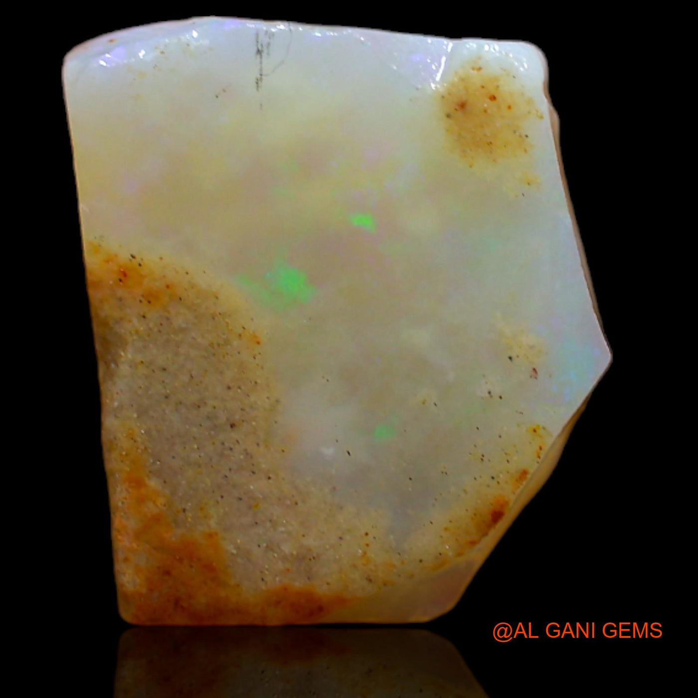 6.60 Cts Natural Australian Fire Opal Fancy Rough Loose Gemstone For Jewelry 15x13x4 mm RB-174