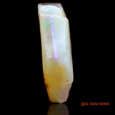 6.60 Cts Natural Australian Fire Opal Fancy Rough Loose Gemstone For Jewelry 15x13x4 mm RB-174