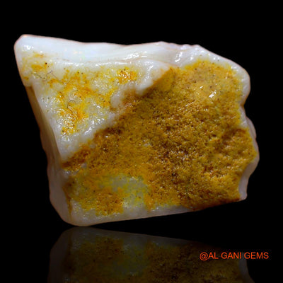 5.80 Cts Natural Australian Fire Opal Loose Gemstone Fancy Rough 16x13x6 mm RB-175