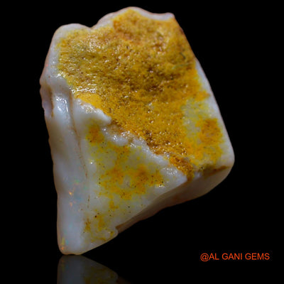 5.80 Cts Natural Australian Fire Opal Loose Gemstone Fancy Rough 16x13x6 mm RB-175