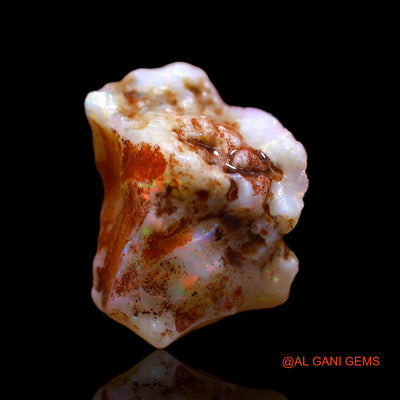 11.00 Cts Natural Australian Fire Opal Fancy Rough Loose Gemstone For Jewelry 18x15x11 mm RB-176