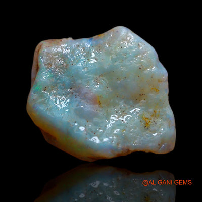 6.30 Cts Natural Australian Fire Opal Loose Gemstone Fancy Rough 17x15x5 mm RB-178