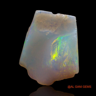 Natural Fire Opal Gemstone 1.80 Cts Loose Fancy Rough From Australia 12x10x2 mm RB-17