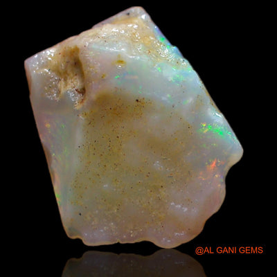 Natural Fire Opal Gemstone 1.80 Cts Loose Fancy Rough From Australia 12x10x2 mm RB-17