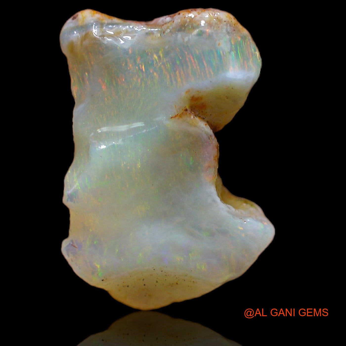 9.20 Cts Natural Australian Fire Opal Fancy Rough Loose Gemstone For Jewelry 19x13x8 mm RB-181