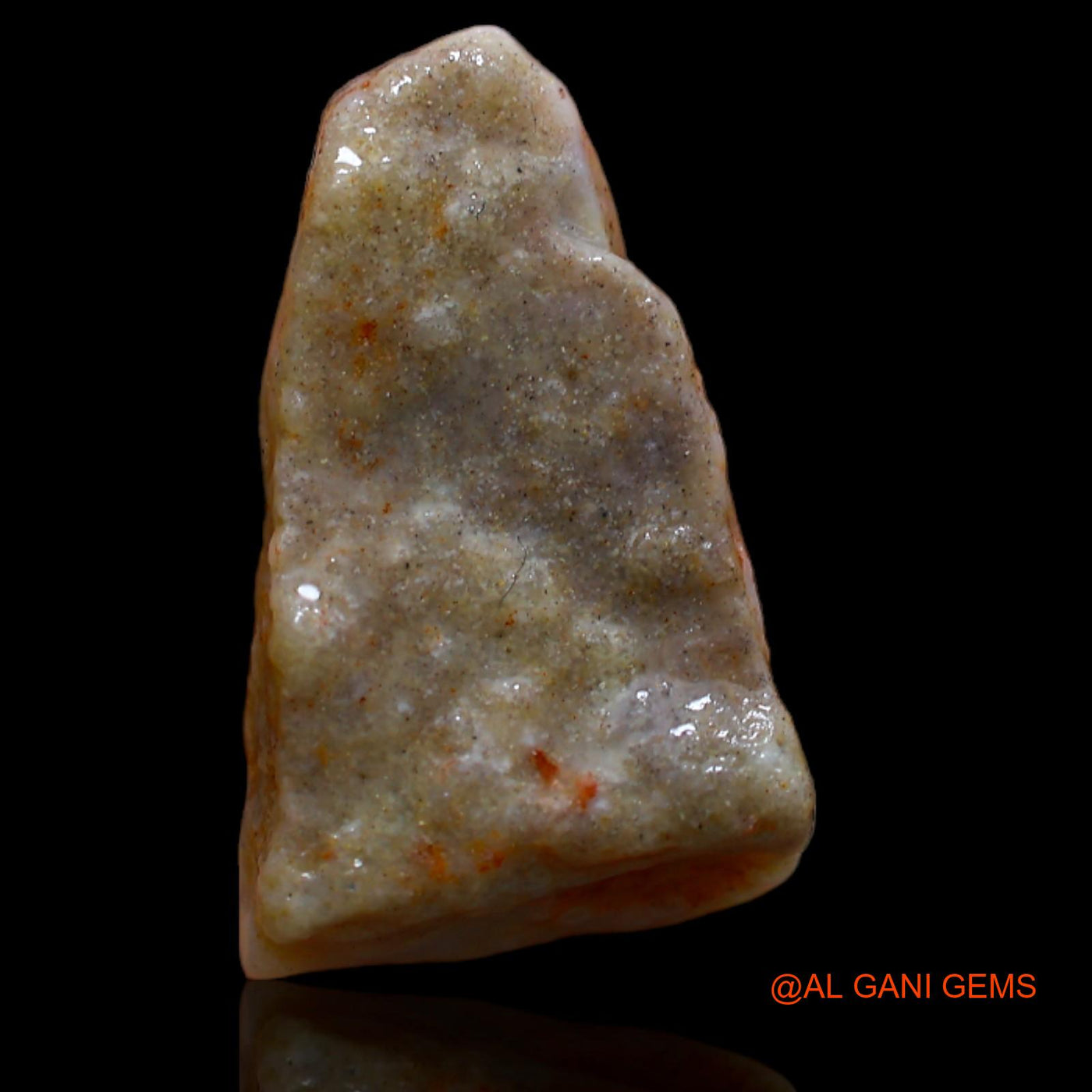 Natural Untreated Fire Opal Loose Gemstone Fancy Rough From Australia 7.80 Cts 19x12x6 mm RB-185