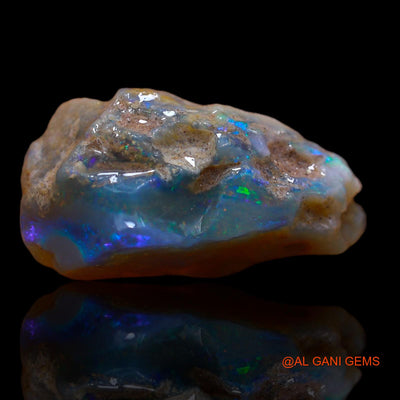 11.30 Cts Natural Australian Fire Opal Loose Gemstone Fancy Rough 21x11x9 mm RB-186