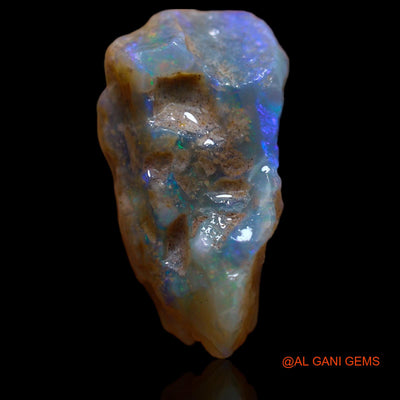 11.30 Cts Natural Australian Fire Opal Loose Gemstone Fancy Rough 21x11x9 mm RB-186