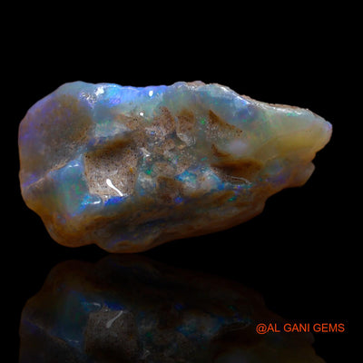 11.30 Cts Natural Australian Fire Opal Loose Gemstone Fancy Rough 21x11x9 mm RB-186