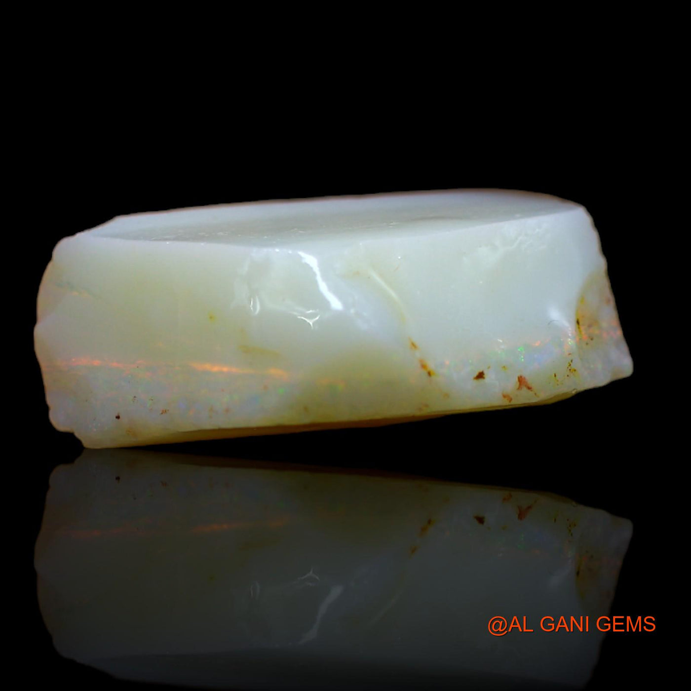12.50 Cts Natural Australian Fire Opal Loose Gemstone Fancy Rough 20x11x8 mm RB-187