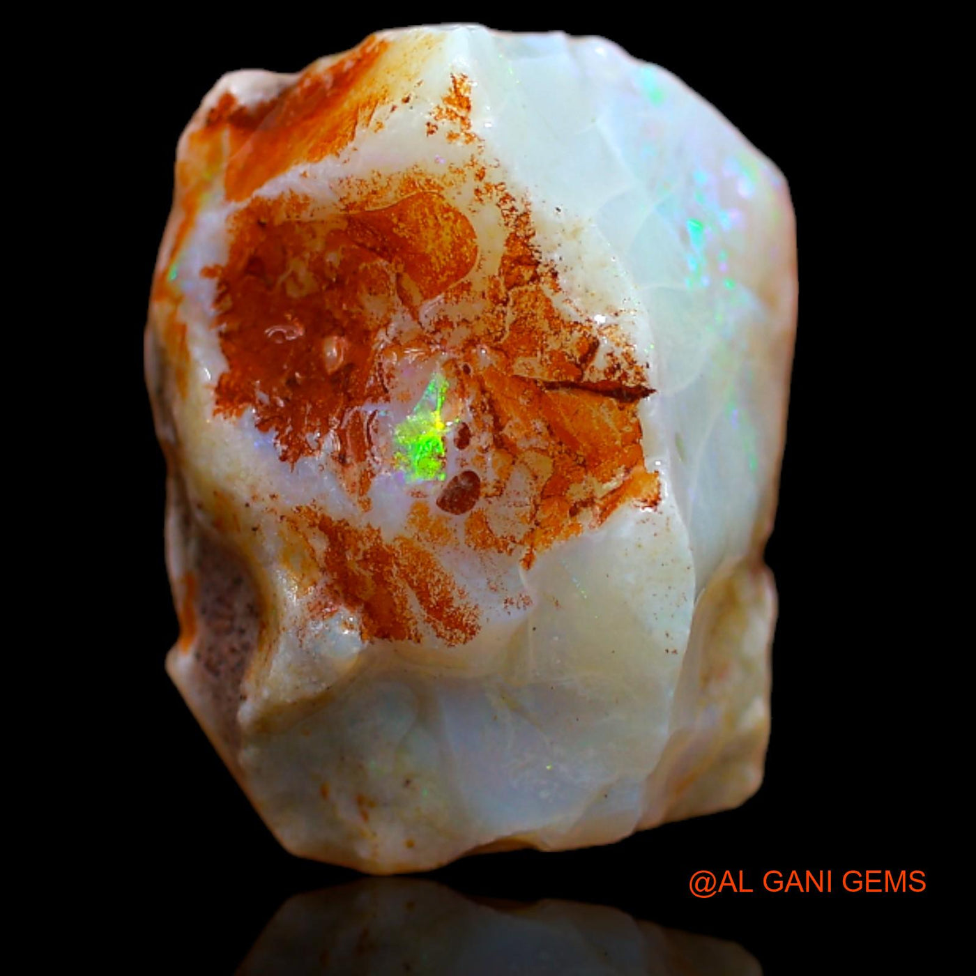 10.30 Cts Natural Australian Fire Opal Loose Gemstone Fancy Rough 18x14x7 mm RB-189