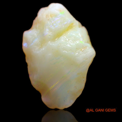 Natural Untreated Fire Opal Loose Gemstone Fancy Rough From Australia 4.40 Cts 15x10x7 mm RB-18