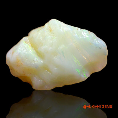 Natural Untreated Fire Opal Loose Gemstone Fancy Rough From Australia 4.40 Cts 15x10x7 mm RB-18