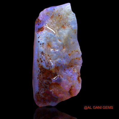 Natural Fire Opal Gemstone 7.10 Cts Loose Fancy Rough From Australia 20x11x5 mm RB-190