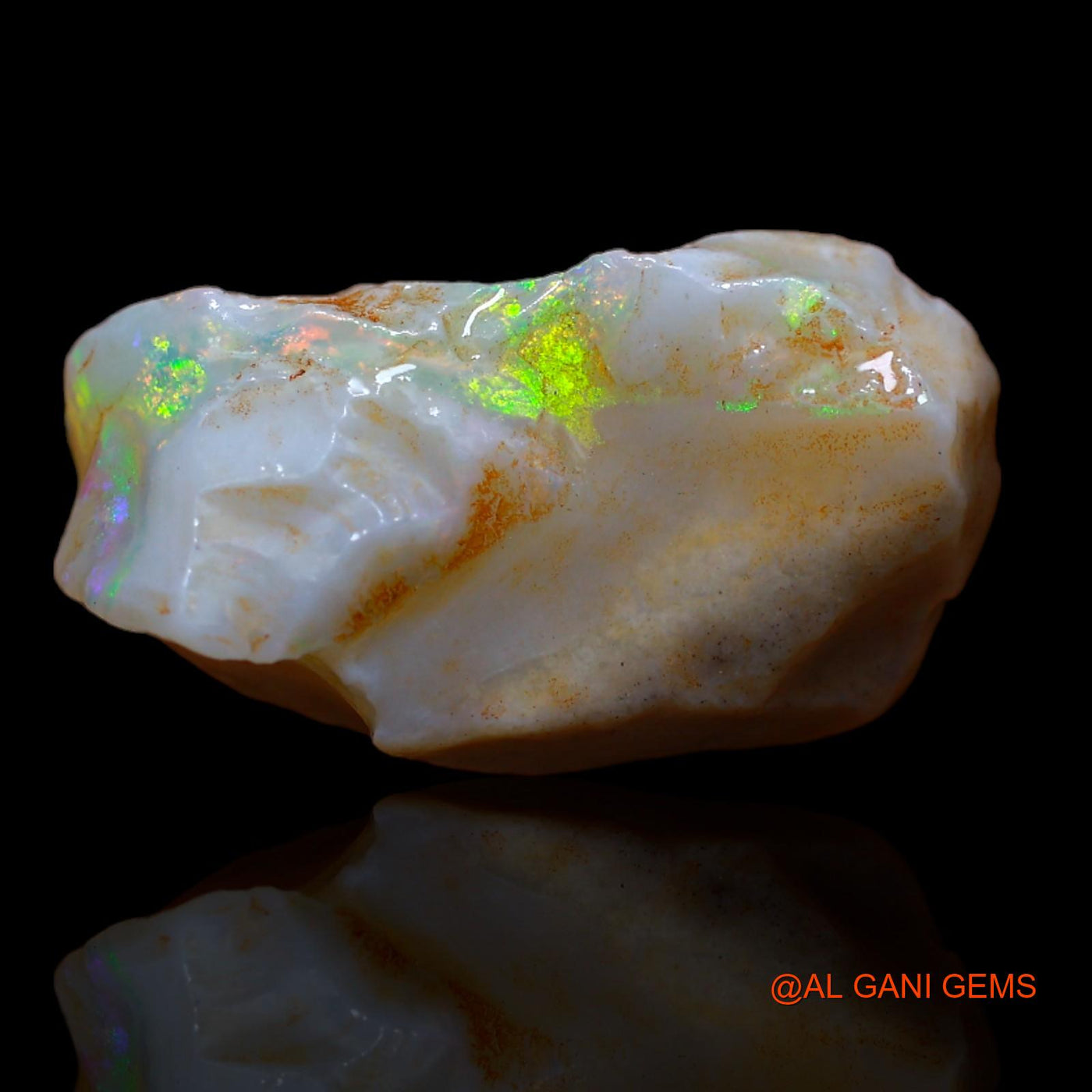 13.50 Cts Natural Australian Fire Opal Loose Gemstone Fancy Rough 21x12x10 mm RB-192