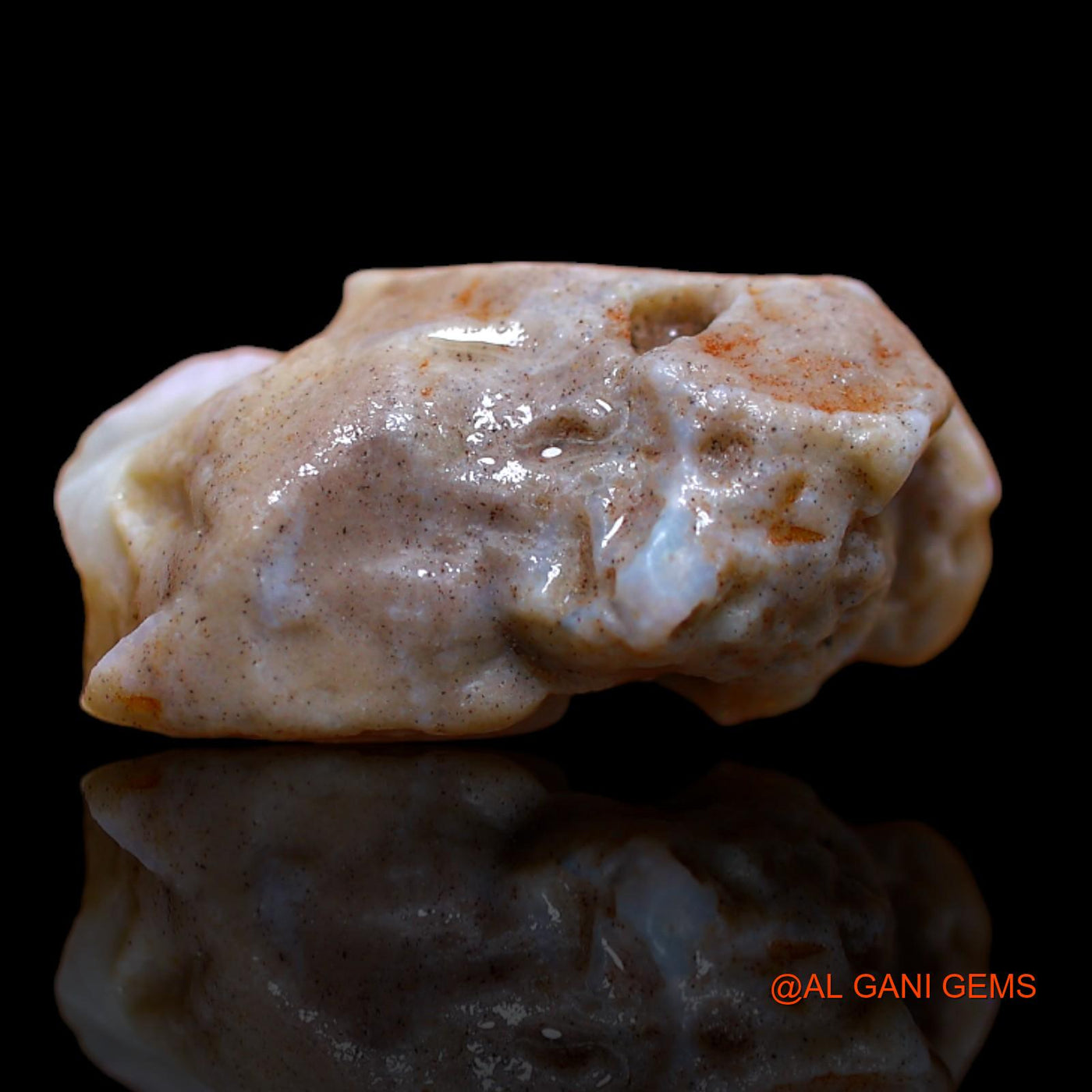 13.50 Cts Natural Australian Fire Opal Loose Gemstone Fancy Rough 21x12x10 mm RB-192