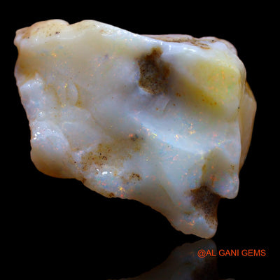 12.70 Cts Unheated Australian Fire Opal Loose Gemstone Fancy Rough Natural 20x16x9 mm RB-197