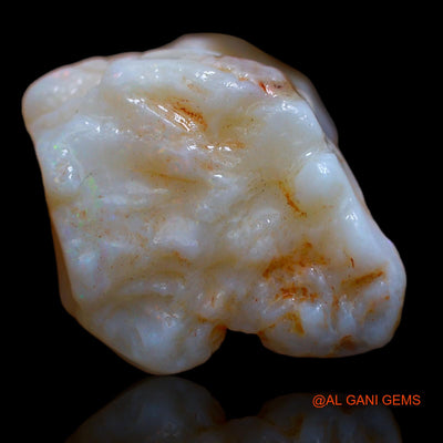 17.30 Cts Natural Australian Fire Opal Loose Gemstone Fancy Rough 22x16x12 mm RB-198