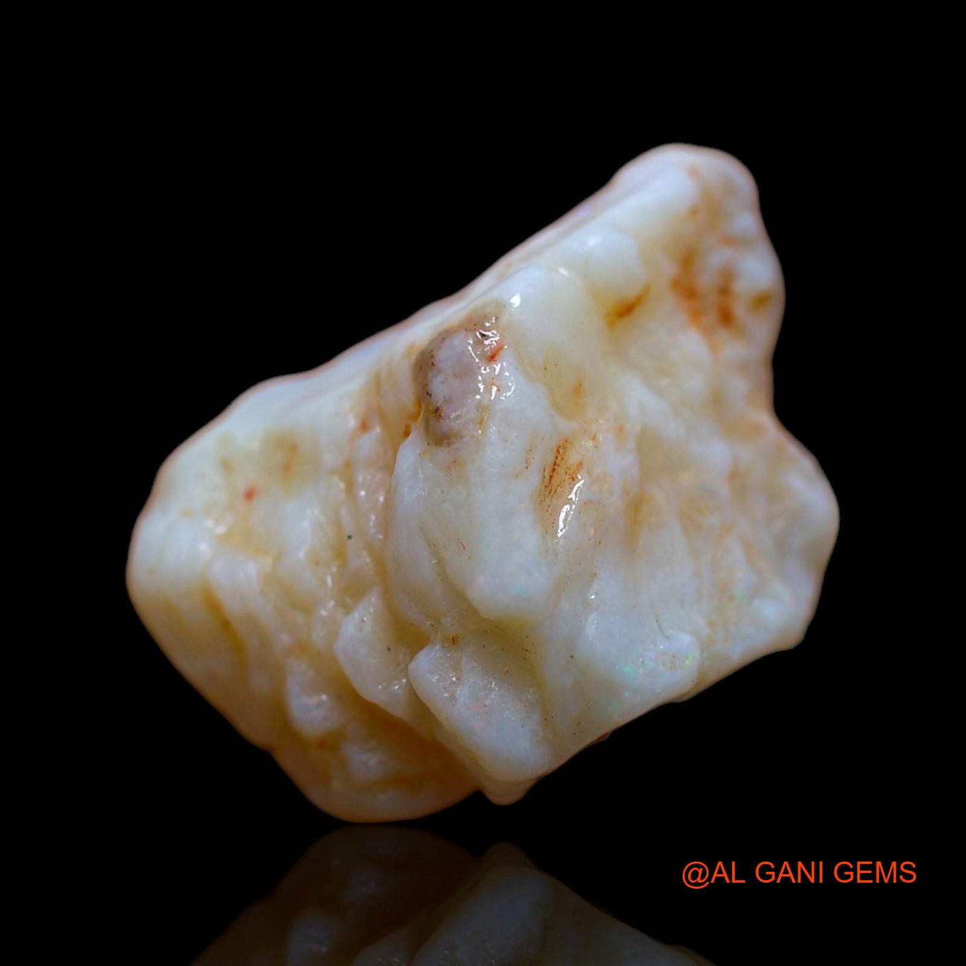 17.30 Cts Natural Australian Fire Opal Loose Gemstone Fancy Rough 22x16x12 mm RB-198