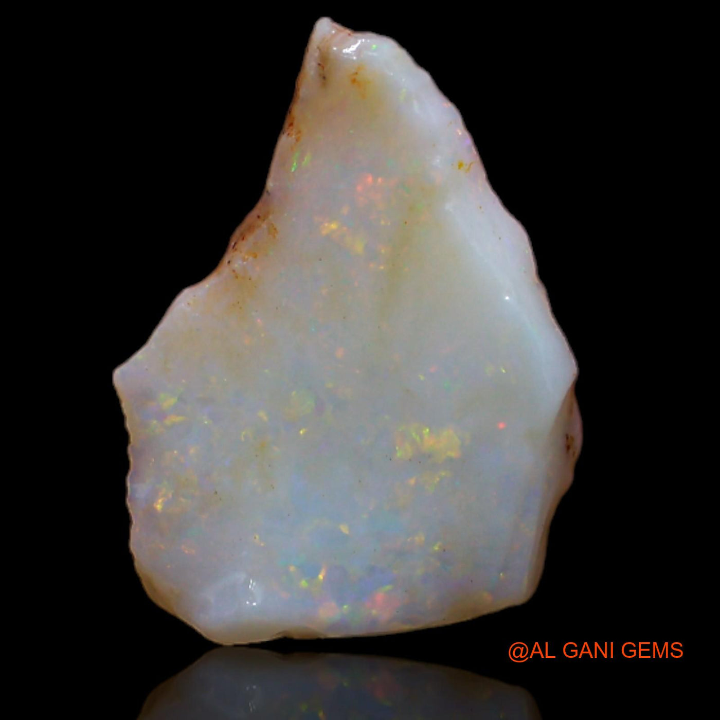 2.10 Cts Natural Australian Fire Opal Fancy Rough Loose Gemstone For Jewelry 14x10x3 mm RB-1