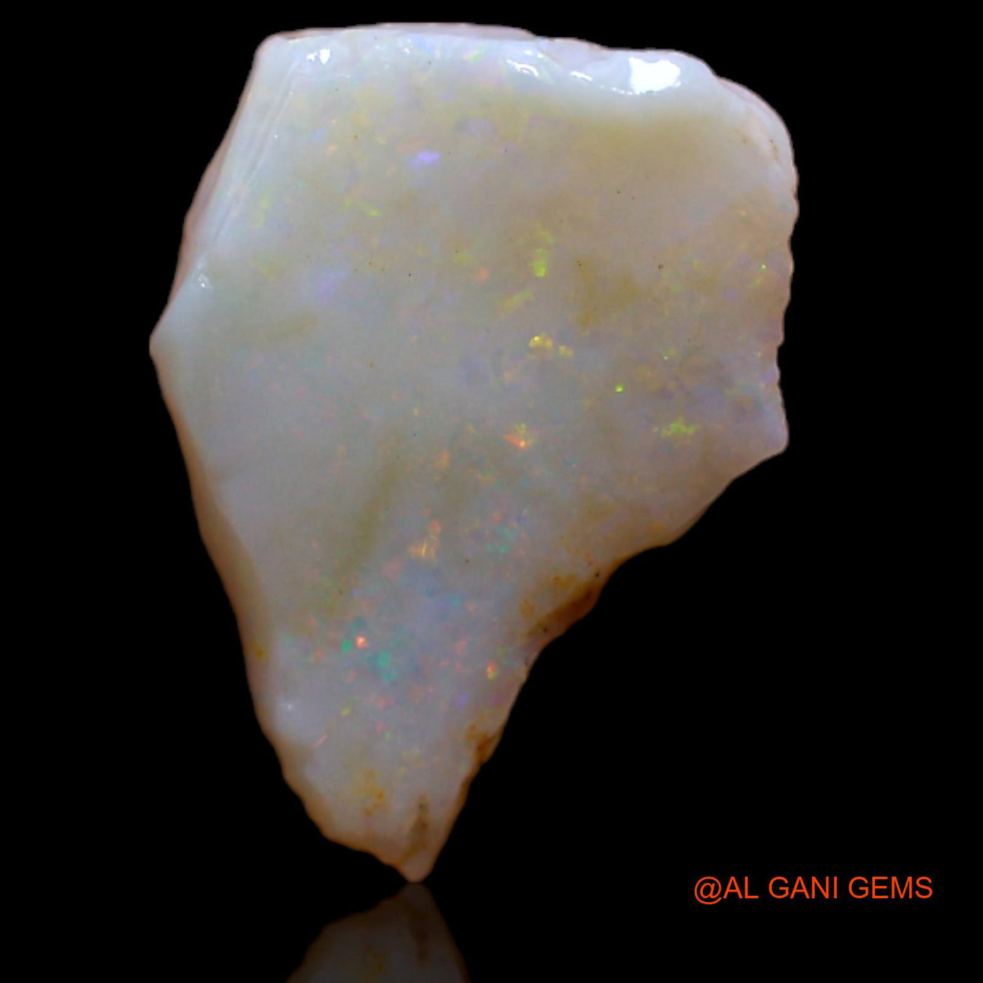 2.10 Cts Natural Australian Fire Opal Fancy Rough Loose Gemstone For Jewelry 14x10x3 mm RB-1