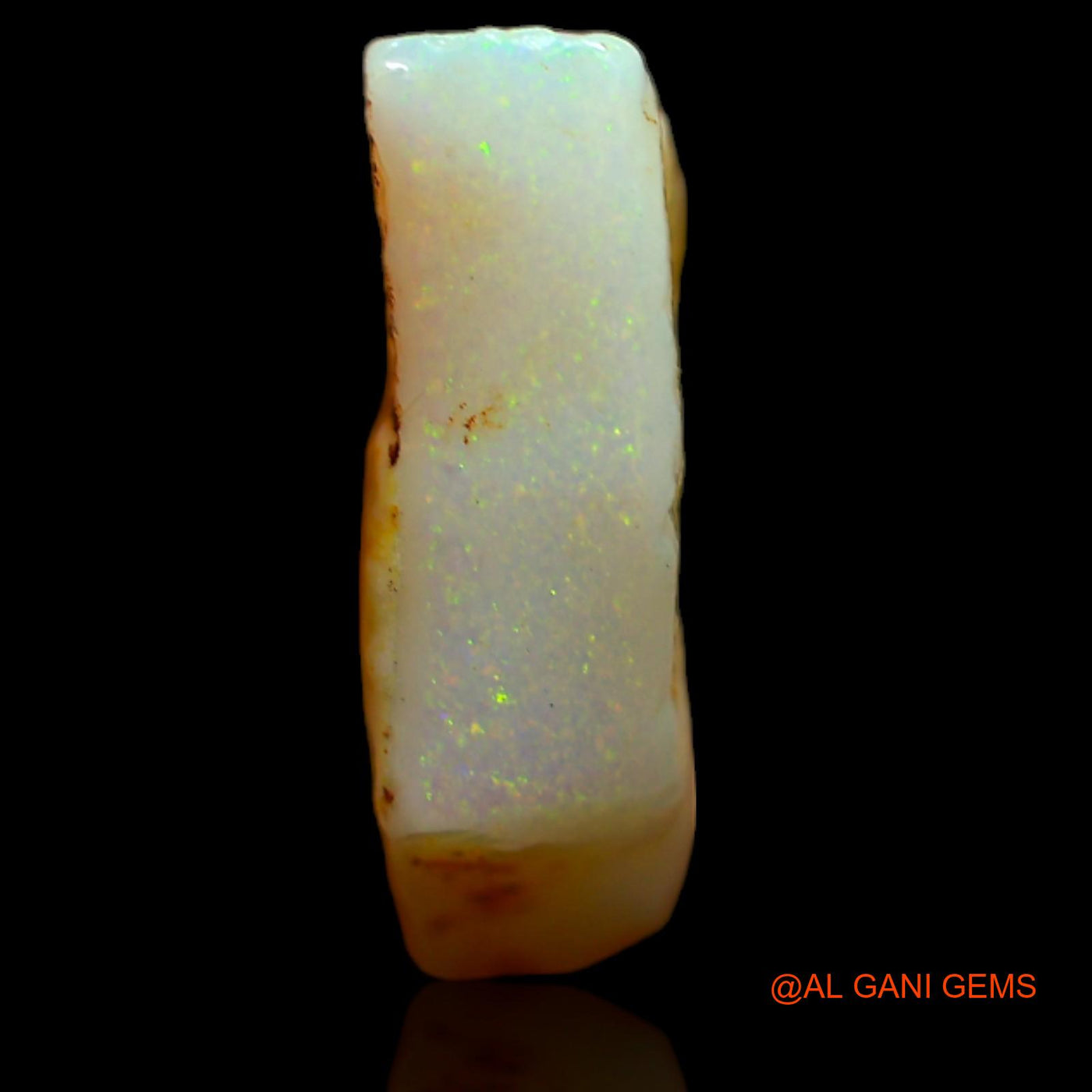 5.15 Cts Natural Australian Fire Opal Loose Gemstone Fancy Rough 12x11x4 mm RB-20