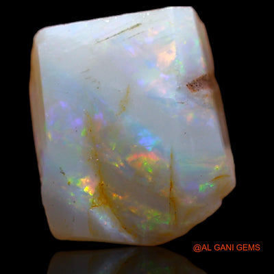 Natural Untreated Fire Opal Loose Gemstone Fancy Rough From Australia 5.00 Cts 11x9x5 mm RB-210