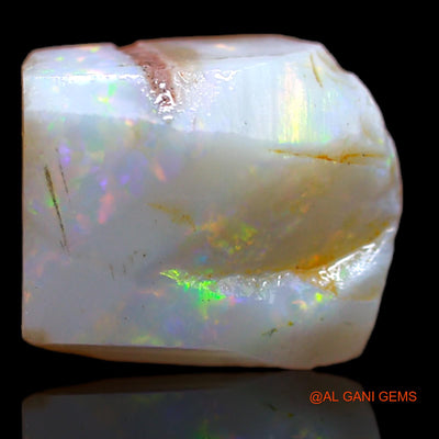 Natural Untreated Fire Opal Loose Gemstone Fancy Rough From Australia 5.00 Cts 11x9x5 mm RB-210