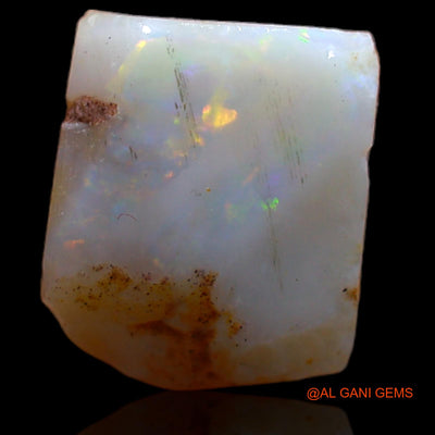 Natural Untreated Fire Opal Loose Gemstone Fancy Rough From Australia 5.00 Cts 11x9x5 mm RB-210