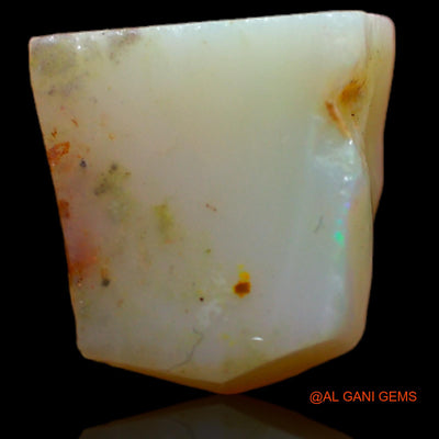 Natural Untreated Fire Opal Loose Gemstone Fancy Rough From Australia 5.70 Cts 12x11x6 mm RB-211